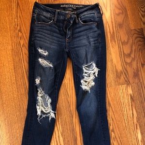 American Eagle skinny super stretch jeans